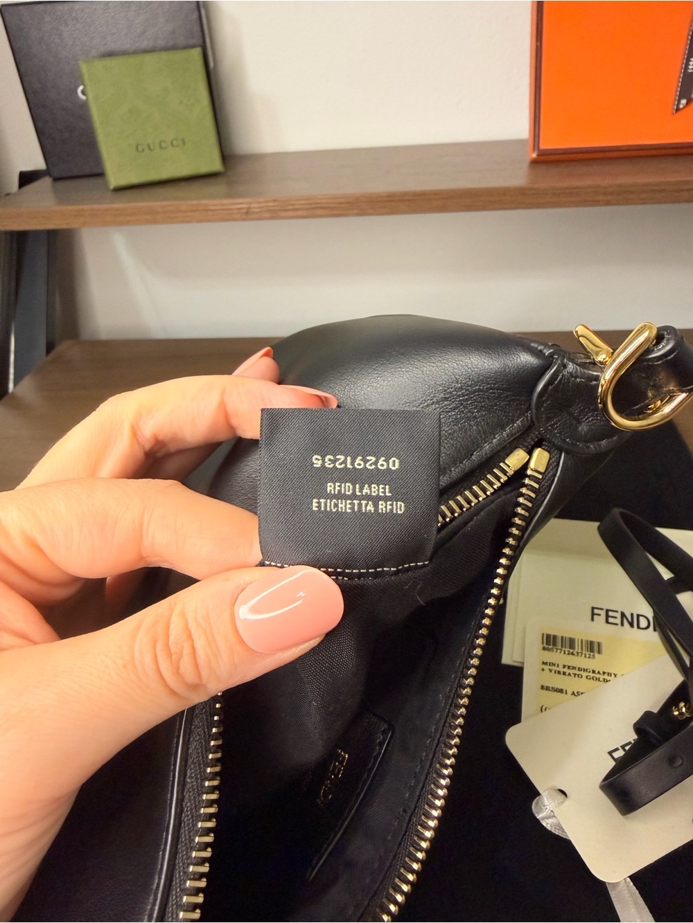 Authentic FENDI Fendigraphy Mini in Black - Brand New With Tags - Picture 10 of 15